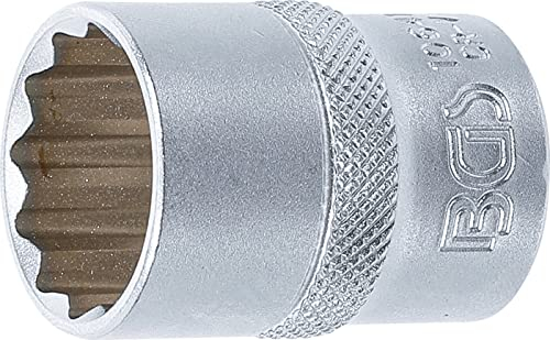 BGS 10641 | Llave de vaso 12 caras | entrada 12,5 mm (1/2) | 21 mm
