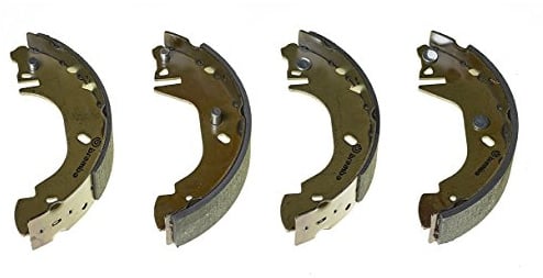 Brembo S24523 Bremsbacken, Anzahl 4 | Kompatibel mit: FORD TRANSIT Bus, TRANSIT Kasten, TRANSIT Pritsche/Fahrgestell