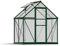 Palram Canopia Mythos - Invernadero de 6 x 4 Pulgadas, Techo de policarbonato con protección UV, Marco de Aluminio, Incluye Marco Base, Color Verde