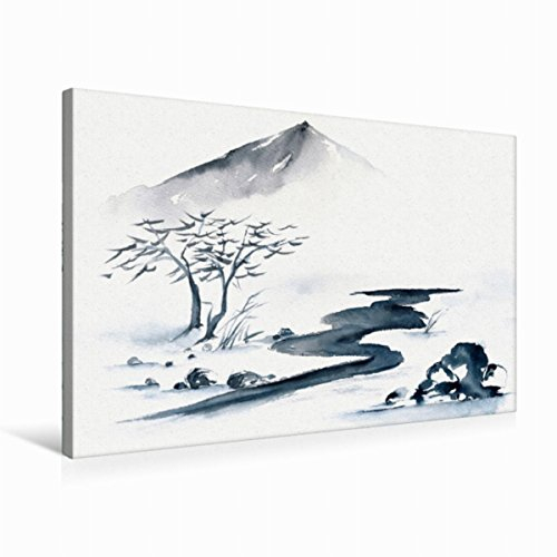 Premium Textil-Leinwand 75 x 50 cm Quer-Format Weg des Lebens | Wandbild, HD-Bild auf Keilrahmen, Fertigbild auf hochwertigem Vlies, Leinwanddruck von Jitka Krause