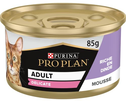 Pro-Plan Katze Latt. Delicate Truthahn, 24 x 85g
