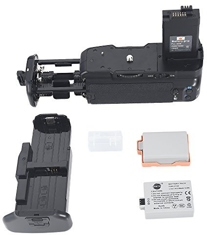 DSTE® Pro BG-E5 Vertical Battery Grip + 2x LP-E5 for Canon EOS 450D 500D 1000D SLR Digital Camera
