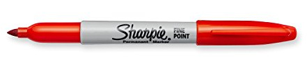 SHARPIE Optical Orange Fine Tip Permanent Markers 1 Piece
