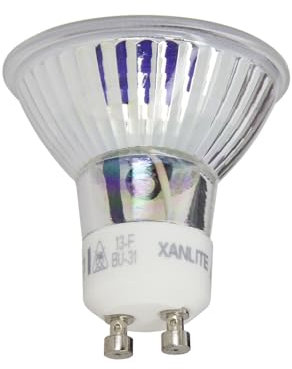Xanlite VG50SCWD Spot Dimmable Culot GU10-Spot Angle d'éclairage 36 5 5W équivalant 50W 345 Lumens-Ampoule LED GU10 Lumière Blanc Neutre-VG50SCWD Plastique 5 W 4000 K