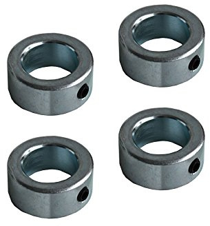 4 Stück Stellringe für 20 mm Welle Sackkarren Sackkarrenrad Bollerwagen