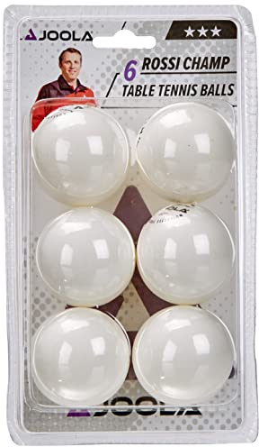 JOOLA TT-Ball ROSSI CHAMP 40 weiss 6er Blister