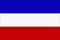 flaggenmeer® Flagge Jugoslawien 80 g/m² ca. 90 x 150 cm