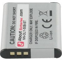 Batterie pour PANASONIC HX-WA20, 3.7V, 700mAh, Li-ION