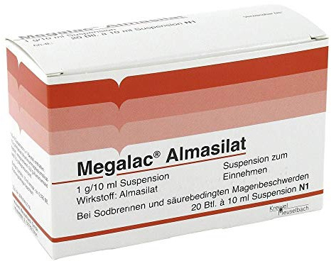 MEGALAC Almasilat Suspension 20X10 ml