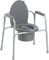 Invacare Styxo Toilettenstuhl, Weiß/Grau