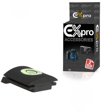 Ex-Pro Pansonic Lumix Hot Shoe Cover with Easy view bubble level [See description for models]