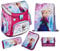 Familando Mädchen Schulranzen 1. Klasse · Scooli Campus Fit Schultasche · ergonomisch & leicht · Kinder Schulranzen Set für Mädchen (5-teilig mit Federmappe, Disney Frozen Rosa)
