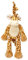 Teddykompaniet 14881 Spieluhr „Diinglisar“ Baby Giraffe, Beige, 30 cm - Kuscheltier mit integriertem Spielwerk mit sanfter Melodie (Brahms Schlaflied) - ab Geburt