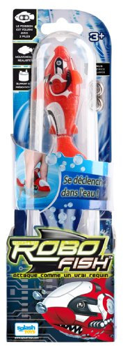 Splash Toys - 31314 - Figurine - Blister Robo Fish - Requin - Rouge