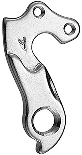 Marwi Schaltauge Ausfallende GH-045 2 Schrauben M4x0.7 silber 439045 Fahrrad