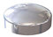Chrome Plastidome 2 Piece Plastic Screw Cover - 25 Pack