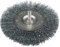 Silverline Rotary Steel Wire Wheel Brush 100mm (PB02), silver