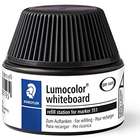 STAEDTLER 488 51-9 Tinte für Marker Lumocolor refill station, 30 ml, schwarz