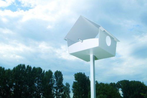 Vogelhaus Piep-Show-Xxl Weiss