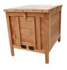 Walter Harrison's The Field House Small Animal Hut, 42 x 50 x 46 cm | Spacious Design For Rabbits, Guinea Pigs & Gerbils, Durable Construction, Indoor & Outdoor Use, Easy Access Openings