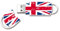 Integral - Clé 64 Go - USB - Xpression Motif Union Jack