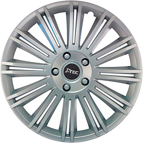 Satz J-Tec Radzierblenden Discovery 13-Zoll Silber
