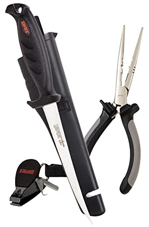 Rapala Knife/Pliers Combo - Filetiermesser + Angelzange, Angelmesser, Filiermesser, Zange, Lösezange