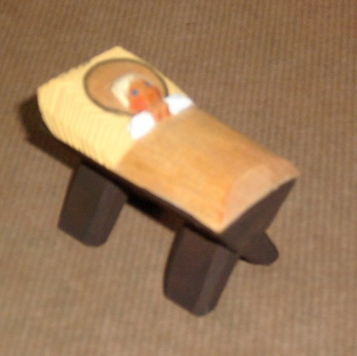 Christkind 1tlg (handgeschnitzte Krippenfigur)