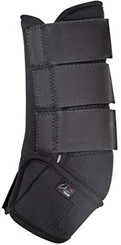 Neoprengamaschen Colour HKM schwarz/schwarz S