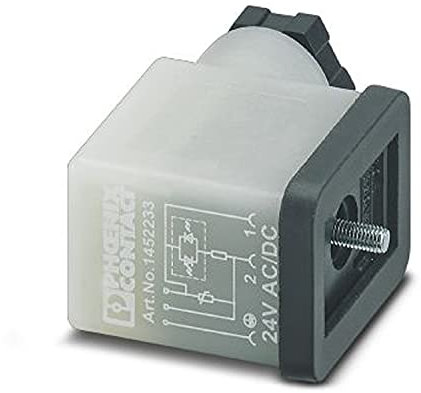 PHOENIX CONTACT SACC-VB-3CON-M16/B-1L-SV 230V Ventilstecker, 3 Polig, 6mm - 8mm Kabelaußendurchmesser, 25.100g