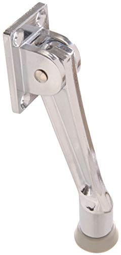 Hillman 852939 5 Kickdown Door Stop- Chrome 1-Pack