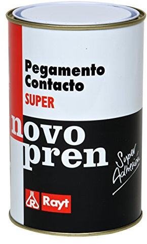 Rayt 135-04 Novopren Super: pegamento de contacto apto para trabajos en madera, estratificados plásticos o marroquinería. No adecuado para PVC, 150ml