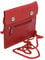 LEAS Brustbeutel Echt-Leder, rot Travel-Line
