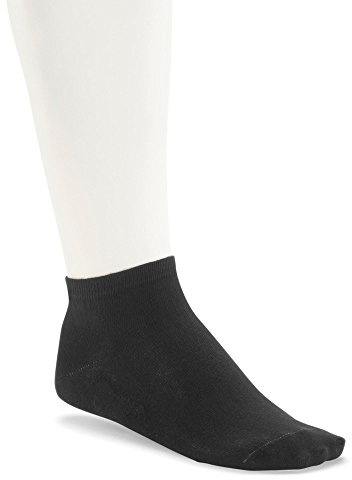 Birkenstock Cotton Sole Sneaker Men Schwarz 2 Paar Baumwolle