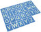 Eduplay 120176 - Sandpapierbuchstaben A-Z
