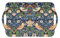 Portmeirion Home & Gifts Pimpernel Strawberry Thief - Bandeja grande azul, multicolor, 48 x 29 x 2 pulgadas