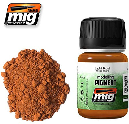 AMMO MIG-3006 Light Rust Pigments, Multi-Colour