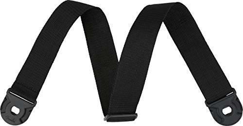 Fender® Quick Grip Locking End Strap Polypro Guitar Strap with Strap Locking System PolyPro 1 Item Black
