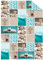 Ursus 13144601 - Fotokarton, Prayer, DIN A4, 300 g/qm, 10 Blatt, beidseitig bedruckt, Vorder- und Rückseite in verschiedenen Motiven, aus Frischzellulose, Motiv 1, ideal für kreatives Basteln