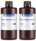 ANYCUBIC Wasser Waschbares Resin 2.0, 3D Drucker Harz Wasserlöslich, UV-Resin 405nm Standard Photopolymer Harz, Geringer Geruch, Geeignet für 4/6/8K LCD 3D-Drucker (Schwarz,1000g,2pcs)
