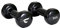 Christopeit Sport Vinyl Hanteln - Beauty Bells 2 x 3 kg - 2er Set Trainingshanteln - ergonomisch geformte Kurzhanteln