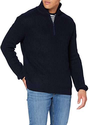 Brandit Marine Pullover Troyer, Farbe: Navy, Größe: XL 54