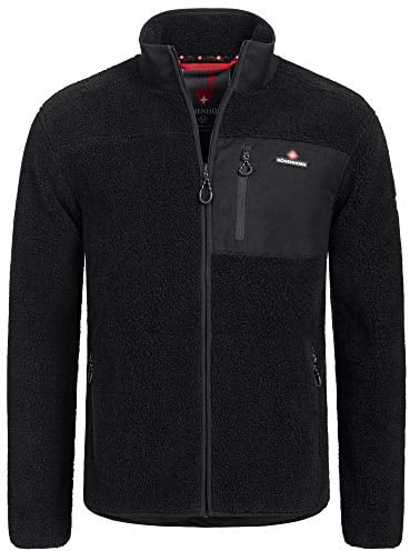 Höhenhorn 31A1-5 Birkkar Herren Fleece Jacke Schwarz Gr. XXL