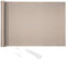 CelinaSun schermo privacy 0,75 x 4 m grigio talpa PES poliestere impregnato antivento per giardino balcone con occhielli fascette