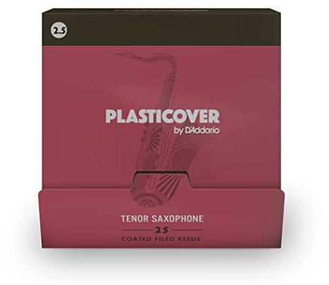 D'Addario Plasticover Tenorsax Blätter Stärke 2.5, 25er-Pack