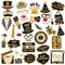 HOWAF 41 Stücke 2025 Silvester Foto Requisiten Schwarz Gold Neujahr Photo Booth Props Hut Brille Fotobox Accessoires für Erwachsene Kinder Silvester Party Zubehör Silvester Deko 2025 Dekoration