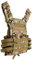 RimFly Chaleco Táctico Militar para Airsoft Entrenamiento Caza Ejercito de Combate Camuflaje con 3 Portacargadores y Ajustable Paintball Multicam Juego en Equipo de Protección Profesional