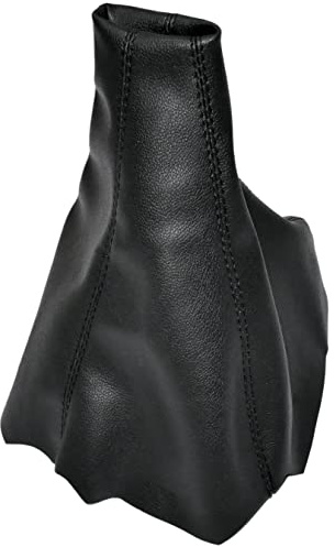 AERZETIX - C57818 - Schalthebel bag - schaltsack - schaltmanschette - kompatibel mit Nissan X-Trail von 2000 bis 2003 - farbe von leder : schwarz - aus kunstleder