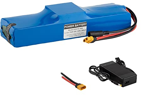 Batterie de vélo électrique 24V Batterie Li-ION 6Ah 12Ah 9Ah avec Chargeur 29,4V 200W-700W 250W 300W 350W 400W 500W Peut être utilisé pour Les Jouets de Scooter, etc.