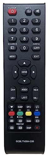 Nuovo Sostituito Telecomando adatto per United Brandt B3225HD LED20H26 LED22H26 LED22W16 ODL24470-B ODL40570B-SAT ODL28470-B OLE20670H-SB LED22X26 LED39HS28- Nessun Bisogno Di Programmazione